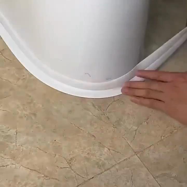 3,2M PVC-badevask tetningslist Tape Caulk Strip Selvklebende vanntett muggsikker veggklistremerke vask kanttape for baderoms kjøkkentilbehør