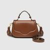 2025 Small Women Shoulder Bags Handbags Excellent PU Leather Saddle Bag With Two Straps Fashion Branded Crossbody Bag For Ladies Purse