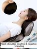 JinKaiRui Electric Neck Back Body Household Massager Vibrate Cervical Malaxation Device Infrared Heating Massage Pillow Chair