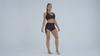 Womens Yoga Shorts High Waist Tummy Control Workout Shorts Ruched Butt Lifting Gym Running Shorts with Bow-Tied