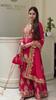 Presenting  New Designer Embroidered Chinon Silk Sharara Suit With Sequence Embroidered Work