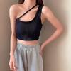 Woman Knitted Tank Top Women Strap Vest Sexy Female Knitting Crop Top