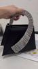 New women's bag bring diamond-encrusted French fairy bag super flash rhinestone trapezoidal bag shoulder messenger handbag