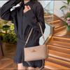 Crossbody Bag Middle-Aged Mother Bag Women's Soft Leather Large Capacity Multi-Layer Shoulder Bag Mobile Phone Bag