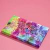 QIBEST Burst Glitter Eyeshadow Glitter Cream Face Body Polarized Glitter Cream Highlighter Dazzling Brightening Eyeshadow