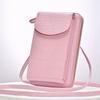 Cozy Up Mobile Phone Bag, Women's Vertical Leather Small Square Bag, Single Shoulder Crossbody Commuting Bag