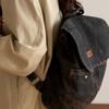 Large Capacity Backpack Women Denim Backpack