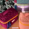 Large Capacity Foldable Coin Purse&toiletry Bag - Lightweight Zipper Multifunctional Storage Bag, Simple Style, Sturdy Zipper Closure
