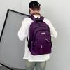 Unisex batoh Oxford s přihrádkou na 16palcový notebook Prodyšný design Pro cestování do školy práce Základní potřeby