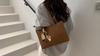 Street Style Pu Large Tote Bag With Zipper Closure For Casual Daily Use