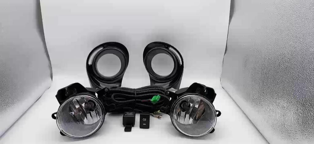 1 Set Fog Lights Headlight for Toyota Prius C Aqua 2015 2016 2017  Fog Lights Car Fog Lamp Kit With Harness Bulb Switch