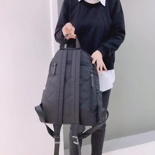 Oxford Backpack Women Leisure Backpack New Waterproof Nylon Unisex Backpack Large Capacity Simple Travel Commuter Bag Student Backpack