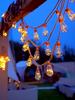 10/8/5m Solar Outdoor Garden Twine String Lights Waterproof Solar LED Patio Lights for Fence Wedding Party Decorative