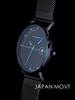 Hannah Martin Men Watch Date Top Brand Luxury Japan Movement Quartz Casual Sport Steel Ultra Thin Waterproof Watch Relogio Masculino