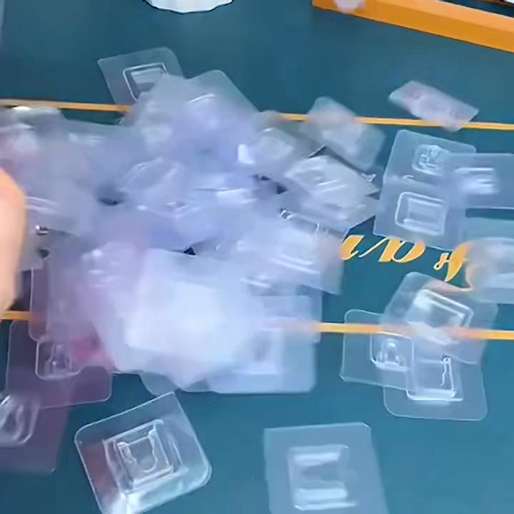 Double-Sided Self Adhesive Wall Hooks Strong Sticky Transparent Traceless Kitchen Bedroom Wall Hook Storage Holders