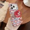 Creative Red Apple Magnetic Phone Case Compatible with iPhone 16, iPhone 17, and iPhone 17 Pro Max
