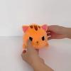 Wendeplüschkatze Stofftier Weiche und niedliche Tierpuppe für Kinder Geschenke