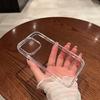 Luxury Transparent Soft Acrylic Phone Case For iPhone 16 15 14 13 12 11 Pro Max XS X XR 7 8 Plus Mini Shockproof Bumper Cover