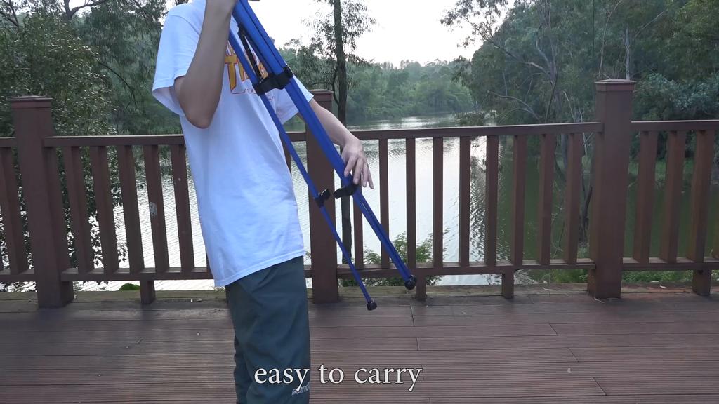 135cm/53in Photography Tripod Stand Lightweight  Aluminum Alloy for Smartphone Camera
