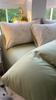 A Type Small Fresh Four-piece Set Ins Household Bed Sheet Quilt Cover Washed Cotton Double-layer Yarn Quilt Cover Bedding Three-piece Set