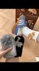Cartoon Cat Egg Couple Socks Cozy Mid-Calf for Maternity Warm Winter Cute Present for Christmas Cat Lovers Family