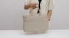 Color Women's Portable Cosmetic Bag File Bag Crossbody Laptop Bag Public Bag