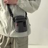 Mini Mobile Phone Bag Men's Shoulder Crossbody Bag Oxford Waist Bag