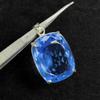 87 Ct Blue Topaz 925 Sterling Silver Pendant Certified Collection For Gift