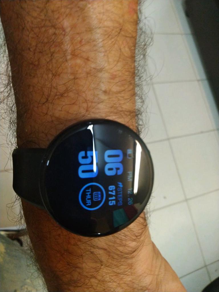 D18 Smartband Smart Watch Pulsera Presión IP68 Monitor de frecuencia  cardíaca impermeable Relojes Fitness Tracker comprar a buen precio —  entrega gratuita, reseñas reales con fotos — Joom