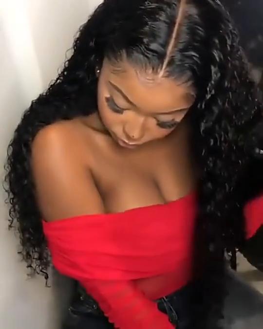 Virgin Hair Tight Match Well glanset hår for Deep Wave Girl