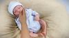 17Inch Reborn Baby Doll Soft Silicone Vinyl Realistic Newborn Toy Gift for Kids