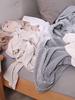 Home Big Plastic Laundry Clothes Toys Storage Basket Strong Resilience Sundries Container