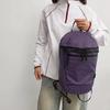 Leichter Rucksack mit Gittermuster für Damen und Herren mit mehreren Fächern – kompakter Alltagsrucksack für Schule und Stadtverkehr