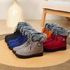 New Winter Women's Boots,Plush Fleece Lined Mid-Calf Snow Boots