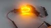 2 Pcs Universal 10mm Motorcycle Turn Signal,Waterproof LED Rear Indicator Light,fit for Honda Shadow Suzuki Harley Kawasaki Ducati Cruiser Dirt Bike