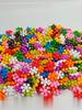 60/100/200Pcs Entwicklungs Dreidimensionale Umweltfreundliche Ziegel Spielzeug Schnee Blume Gehirn Spiel Unterhaltung Spielzeug