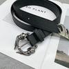 Special-shaped Double Snake Wound Horn Dragon Claw Buckle Design Sense Niche Belt Trousers Accessories Men's Belt Candle Dragon Belt