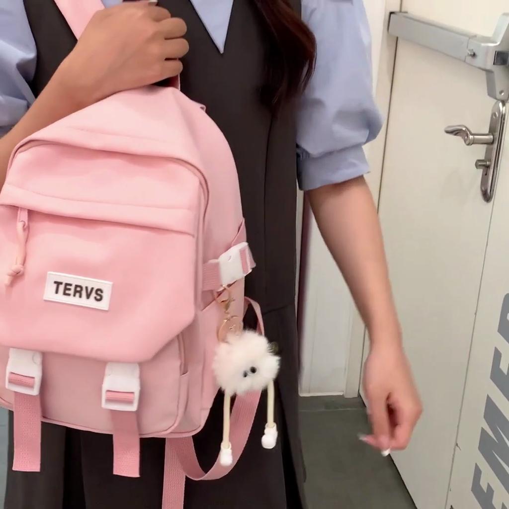 Schoolbag Girl Lightweight Travel Bag Student Small Backpack