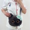 Multi Love Plush Cat Doll Backpack With Large Capacity For Kids And Students