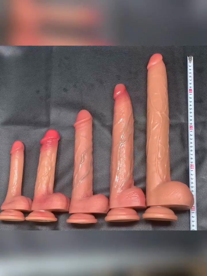 16.33-Inch Extra Long Realistic Dildo with 5 Size Options– Soft Flexible Silicone with Strong Suction Cup, Lifelike Texture for Women & Couples Adult