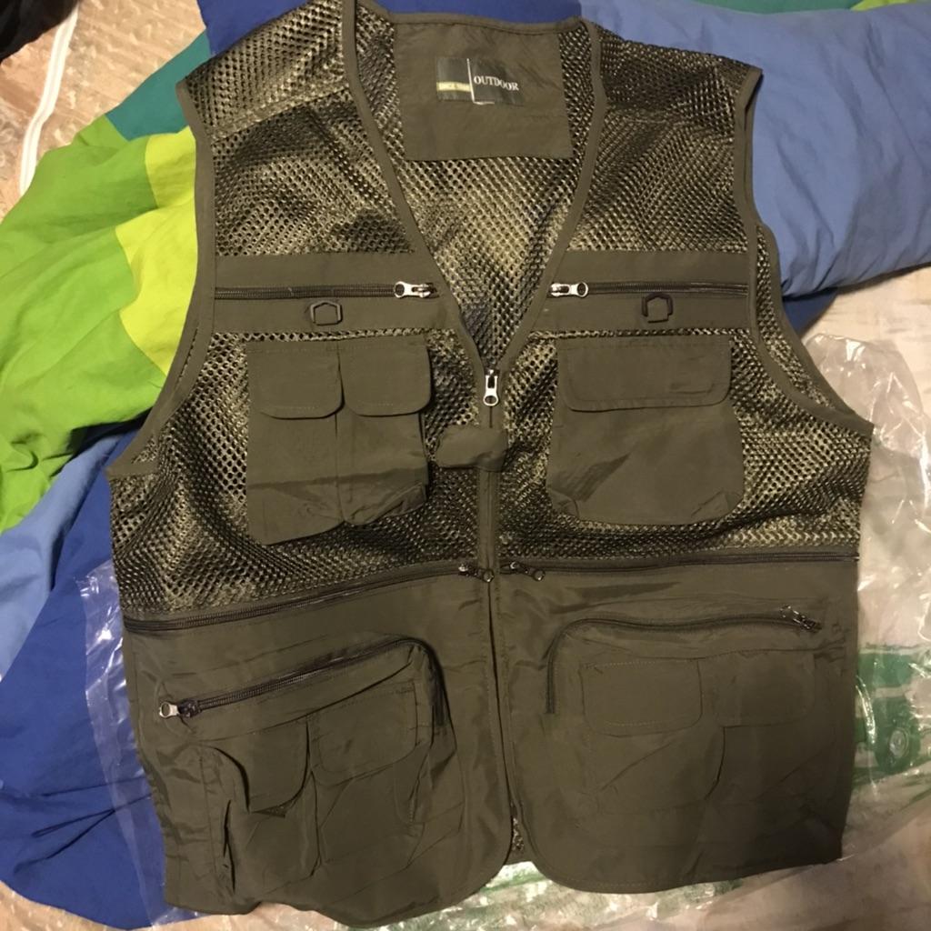 Разгрузочный мужской жилет, тактическое пальто с перепонками, летний ...