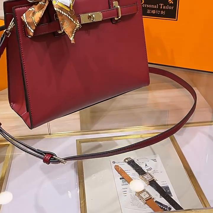 W.D.POLO Mother Day Birthday Gift Wedding Bag New Atmosphere Middle-aged Lady Large-capacity Handbag