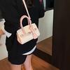 Fashion texture portable platinum bag light luxury simple versatile shoulder bag large capacity temperament niche messenger bag