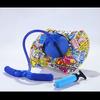 Pogo Ball with Handles. The Handles are Adjustable, Equipped with an Air Pump, Suitable for Children and Adults, for Training Balance Capacity,