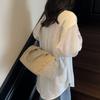 Waterproof Travel Bag Women's Shoulder Bag Solid Color Large Capacity Crossbody Bag