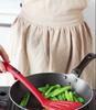 Set 6 Utensili da Cucina in Silicone Antiaderente Spatola Crema Burro Coltello Raschietto Pennello Olio Frusta Clip per Alimenti Utensili da Cucina