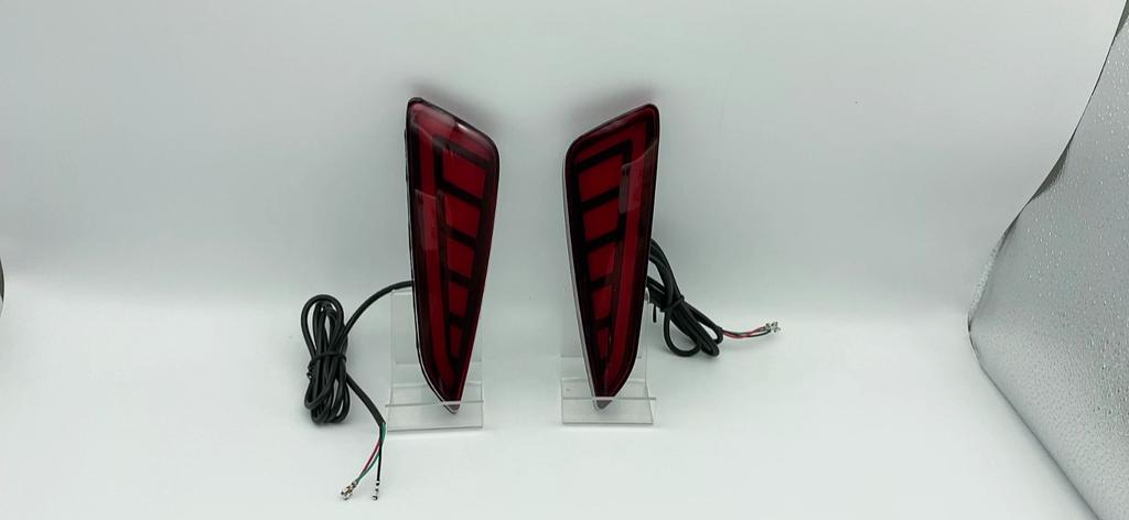 Car Flashing Multi-function Reflector Lamp For Toyota C-HR CHR 2016 - 2020 Rear Fog Lamp Light Rear Running Light Brake Light