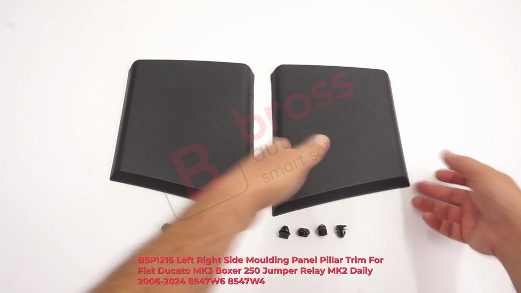 BSP1216 Left Right Side Moulding Panel Pillar Trim For Fiat Ducato MK3 Boxer 250 Jumper Relay MK2 Daily 2006-2024 8547W6 8547W4