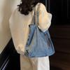 Denim Bag Women's Tote Bag Large Capacity Commuter Shoulder Crossbody Bag