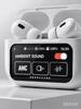 New A9 Pro Smart Screen Earbuds Active Noise Cancellation Ambient Sound Mode Touch Operate HiFi Stereo Audio Type-C Charging Wireless In-ear Earphones